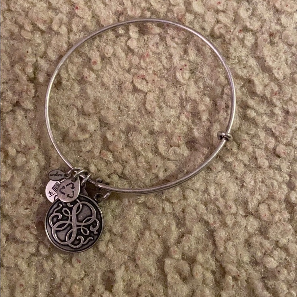 Alex and Ani energy logo bracelet